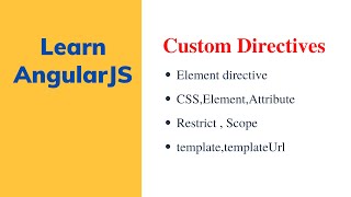 AngularJS-Custom Directive