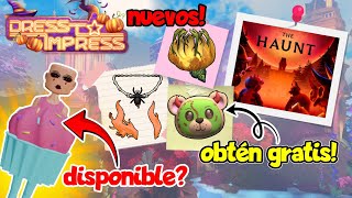 COMO COMPLETAR NUEVO EVENTO en DRESS TO IMPRESS THE HAUNT para OBTENER NUEVOS ACCESORIOS GRATIS!