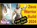 Assassins Creed Odyssey - Zeus God Build - Max Damage Warrior Build 2024 - 100% Free - Best Build!