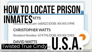 How to Locate any U.S. Prison Inmate using ACCESS CORRECTIONS