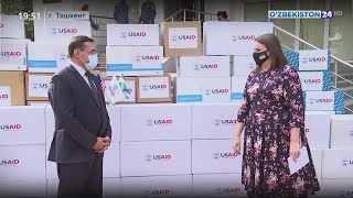 USAID передал правительству Узбекистана медицинское оборудование на сумму 2,23 миллиона долларов