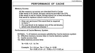 Cache Memory 1