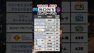 【超穴場企業】Sonyグループ会社一覧　#就活 #26卒 #企業研究