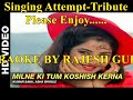 milne ki tum koshish karna duet cover basharat bulbun with voice of asha ji