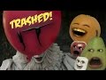 Annoying Orange - IT Trailer Trashed!!