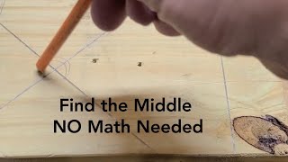 Speed Square (find the Middle of a board)