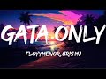 FloyyMenor - GATA ONLY ft. Cris MJ (Letra/Lyrics)