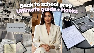 Back to School Prep | Ultimate Guide plus Hacks!
