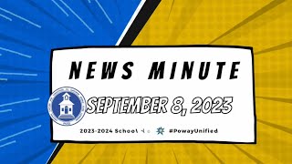 Poway Unified News Minute 09-08-2023