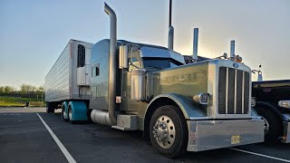 First Trip with Custom Fenders on my Peterbilt