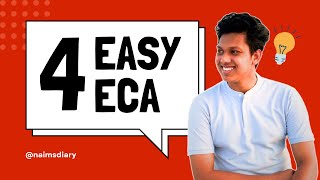 সহজ ৪ টি ECA | 4 Easy ECA to Study Abroad | Extracurricular Activities