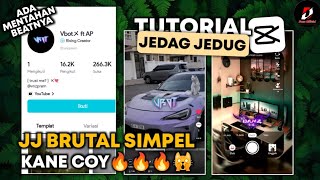 Tutorial Jedag Jedug Capcut Style Vbot JJ Brutal Flash Putih