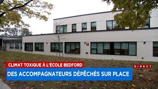 Climat toxique à l’école Bedford: la pression s’accentue sur la patronne du CSSDM -  Reportage, 18h