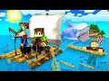 We're STRANDED On A RAFT In Minecraft! | Pt.1