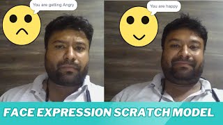 Face Expression AI Model in Scratch | Smile & Angry Emoji Detection