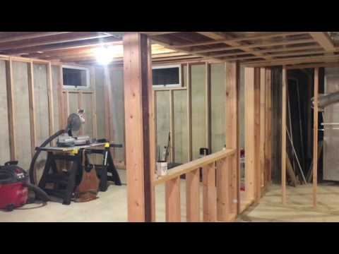 Finishing My Basement - Framing Finishing My Basement - Framing