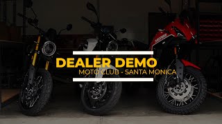 Moto Morini Ride Reviews - Don't take just our word for it - Dealer Demo