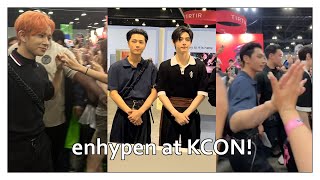 enhypen at KCON 2024 (LOS ANGELES) Lucky engenes