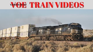 VOE Train Videos: NS, BNSF, AMTRAK \u0026 UP Trains July 15 thru 31, 2021 Train Compilation # 2