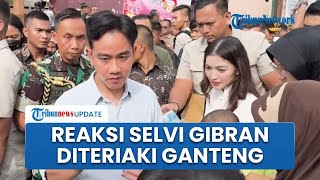 Blusukan ke Gang Dame, Gibran Diteriaki Ganteng oleh Anak-anak saat Bagikan Susu! Ini Reaksi Selvi