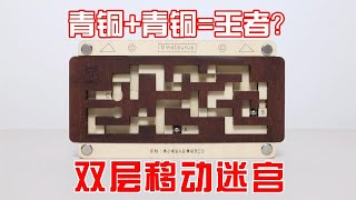 双层移动迷宫：反复横跳！青铜加青铜就变成王者了？【小海来了fly】