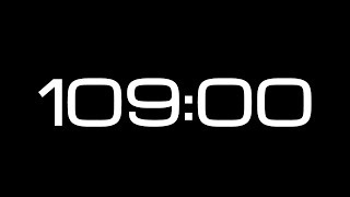 109 Minute Countdown Timer / NO SOUND
