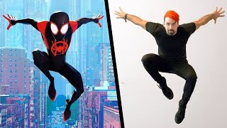 Stunts From Spider-Man: Across the Spider-Verse In Real Life