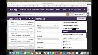 OneKey MLS Matrix: A Beginner's Guide to accessing transaction desk forms in the new MLS Matrix