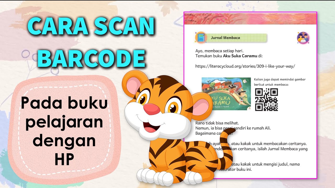 CARA MUDAH SCAN BARCODE DI HP UNTUK BUKU PELAJARAN - YouTube