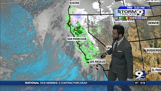 More snow continues for Southern Oregon, Just some scattered showers for Willamette Valley