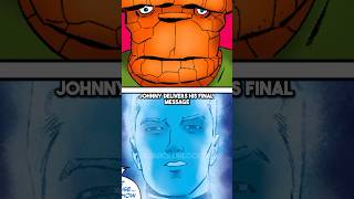 Human Torch’s FINAL MESSAGE After His Death