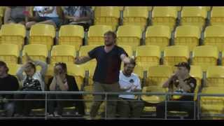 Firebirds Fan Takes An Unbelievable Catch, HRV Cup 2013