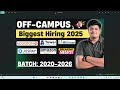 🔥biggest hiring salary 8 30 lpa acqueon tower research juspay hiring off campus 2020 2026