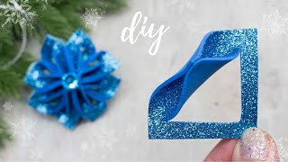 МК НОВОГОДНЕЕ УКРАШЕНИЕ из фоамирана своими руками🎄DIY Christmas HOME DECOR🎄CRAFTS IDEAS 2023