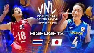 Thailand 🇹🇭 vs. Japan 🇯🇵 - Highlights | Week 2 | Women's VNL 2025