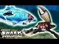 SHARKINATOR MEGALODON vs CRAB BOSS (HUNGRY SHARK EVOLUTION)