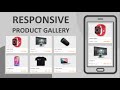 Responsive Product Gallery Using CSS Flexbox | E-Commerce Product Card Hover Effects