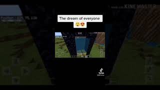 The dream of everyone #minecraft #shorts