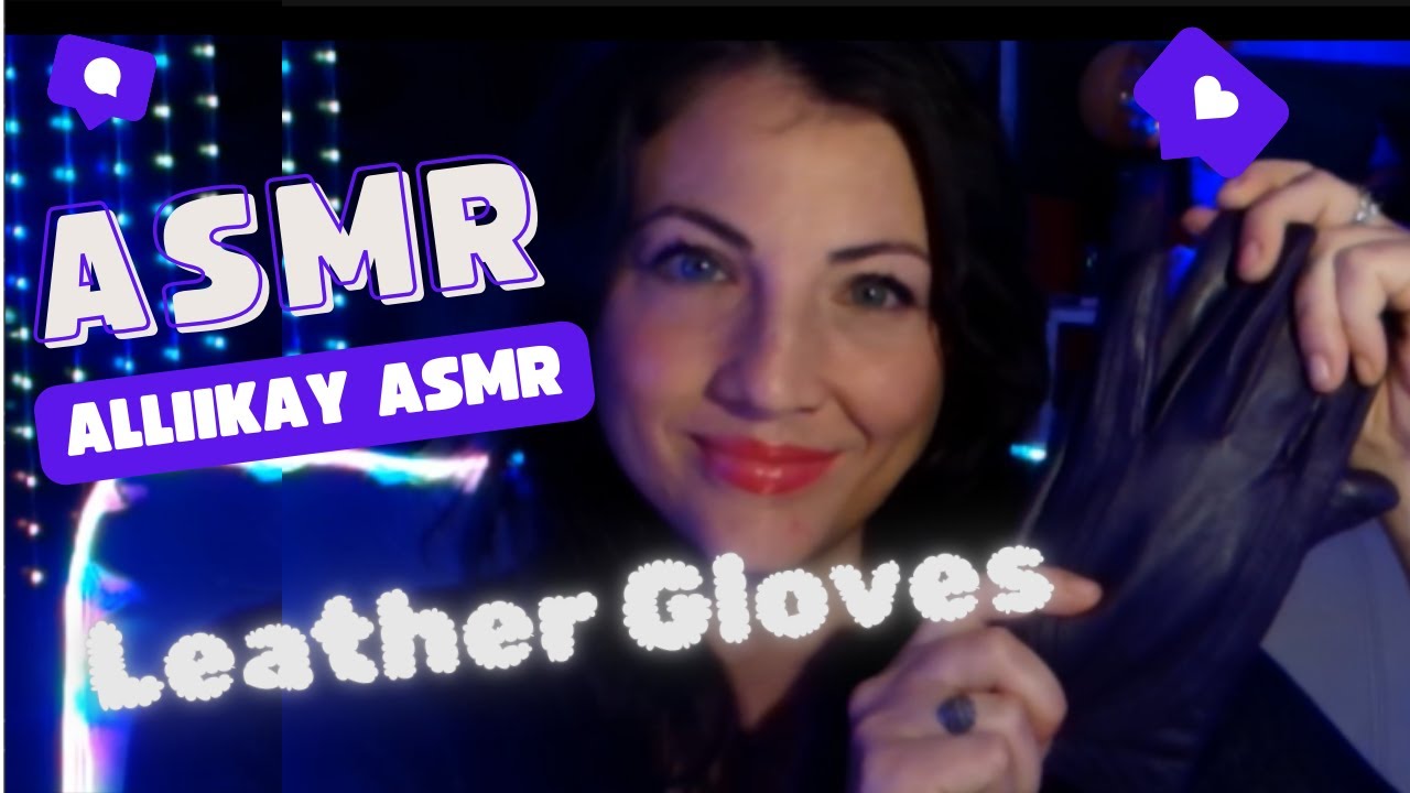 Asmr Leather Gloves Youtube