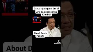 Death Penalty anong sagot ng Bibliya | Bro. Eli Soriano #mcgi #religion #church