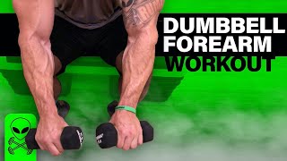 Intense 6 Minute Dumbbell Forearm Workout