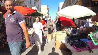 Walking the Streets of Tunis, the Capital of Tunisia