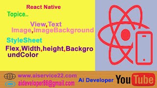 React native set Image background & image Four ground #react #reactnative #image