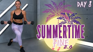 30 Minute Full Body HIIT Burn Workout | Summertime Fine 2.0 - Day 8