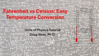 Fahrenheit Vs Celsius Easy Temperature Conversion