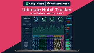 Ultimate Habit Tracker - Dark Mode Tutorial
