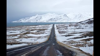 Road Trip North Iceland in Winter [4K] - Route 1, Akureyri, Troll Peninsula