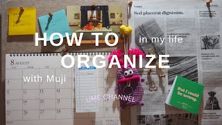 Organize  / 無印良品 / MUJI /見せます！私の引出し収納術 / 気分を上げる文房具たち / パグ / おうちカフェワッフル