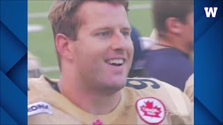 Winnipeg Blue Bombers Doug Brown Ring of Honour Induction Ceremony