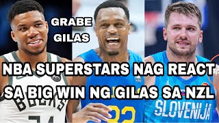 NBA SUPERSTARS NAG REACT SA BIG WIN NG GILAS SA NZL